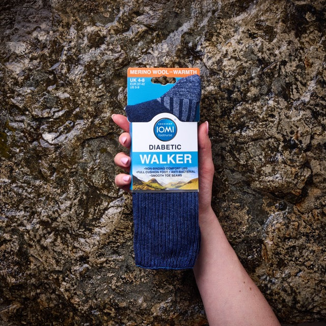IOMI Footnurse Merino Wool Walker Diabetic Boot Socks