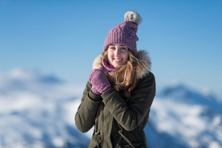 HEAT HOLDERS Ladies Maine Thermal Pom Pom Beanie