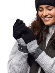 Load image into Gallery viewer, HEAT HOLDERS Dolomites Cable Block Stripe Thermal Gloves-Womens
