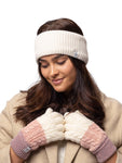 Load image into Gallery viewer, HEAT HOLDERS Dolomites Cable Block Stripe Thermal Gloves-Womens
