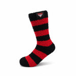 Load image into Gallery viewer, AFL Essendon Bombers 2Pk Bed Socks - Womens
