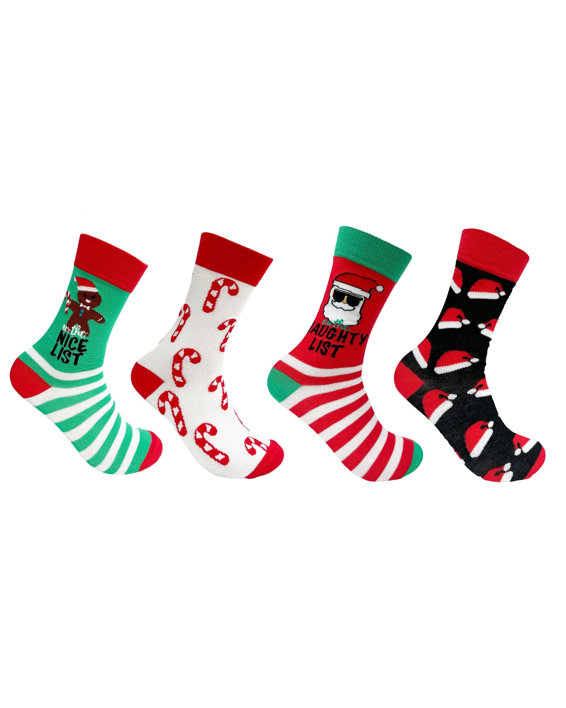 Aussie Sock Shop Sockmas 4PK Bamboo Christmas Socks