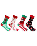 Load image into Gallery viewer, Aussie Sock Shop Sockmas 4PK Bamboo Christmas Socks
