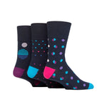 Load image into Gallery viewer, GENTLE GRIP 3Pk Business Socks - Colour Burst - Men&#39;s 6-11
