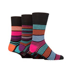 Load image into Gallery viewer, GENTLE GRIP 3Pk Business Socks - Colour Burst - Men&#39;s 6-11
