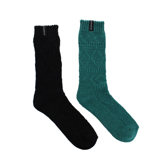 GLENMUIR 2PK Merino Wool Blend Boot Socks- Mens 7-11