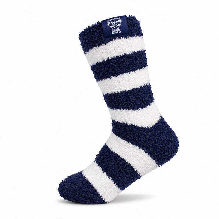 AFL Geelong Cats 2Pk Bed Socks - Womens