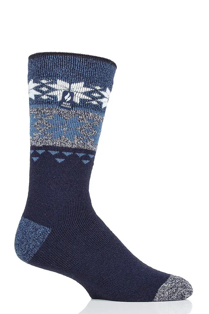 HEAT HOLDERS Lite Twist Patterned Thermal Sock - Men's