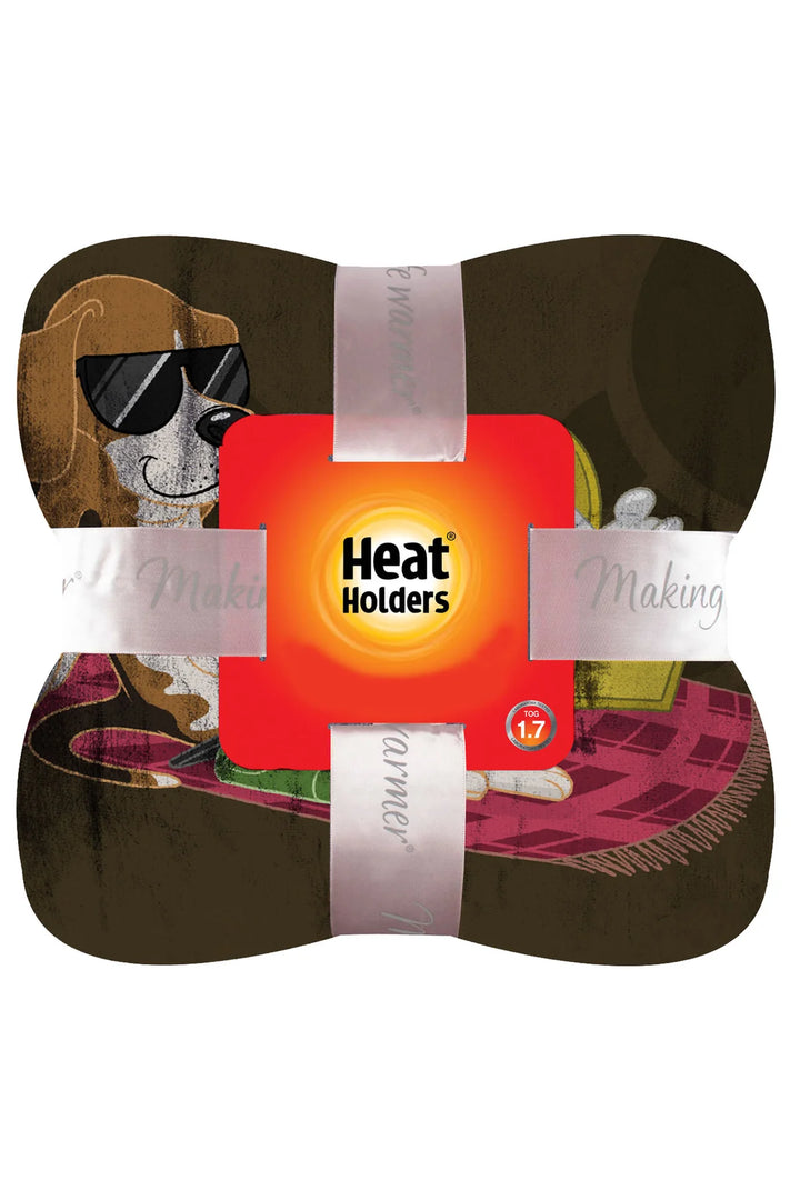 HEAT HOLDERS Snuggle up Pet Lovers Blankets - Puppy/Dog