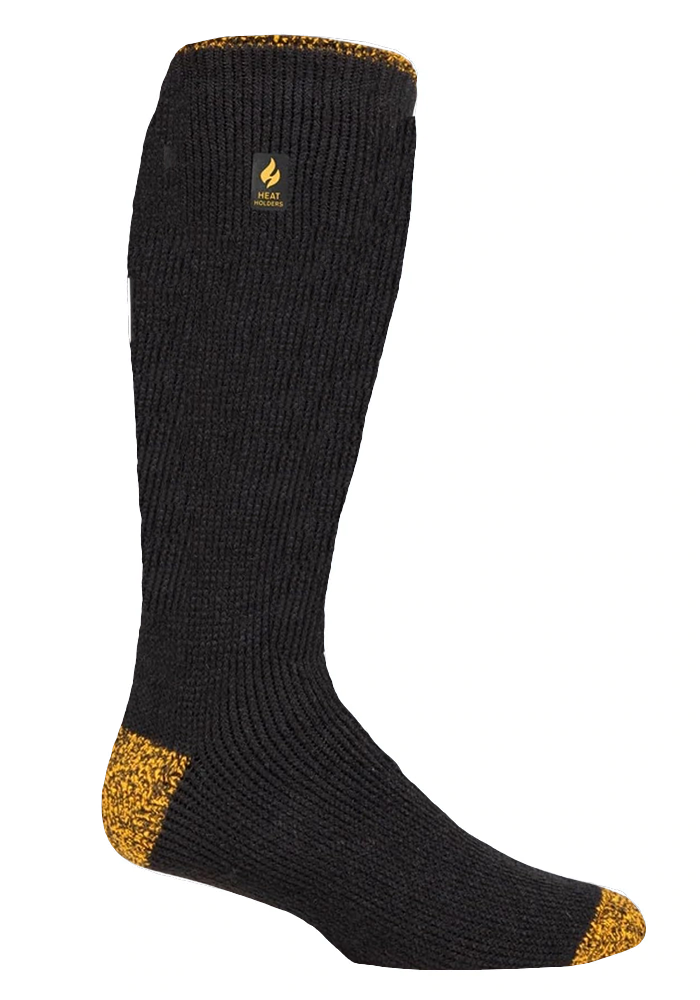 WRK Heat Holders Original Ultimate Merino Wool Blend Thermal Reinforced Long Boot Sock