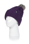 Load image into Gallery viewer, HEAT HOLDERS Solna Pom Pom Thermal Beanie -Womens
