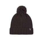 Load image into Gallery viewer, HEAT HOLDERS Kids Rockies Ribbed Thermal Beanie with Pom Pom- Unisex 7-10 Years
