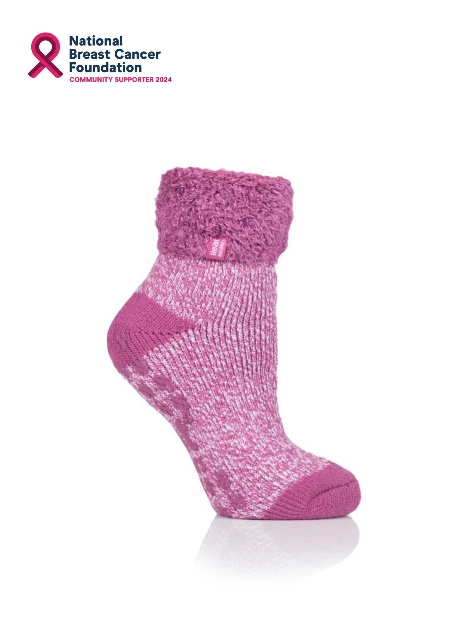 HEAT HOLDERS Thermal Lounge Slipper Socks-Womens