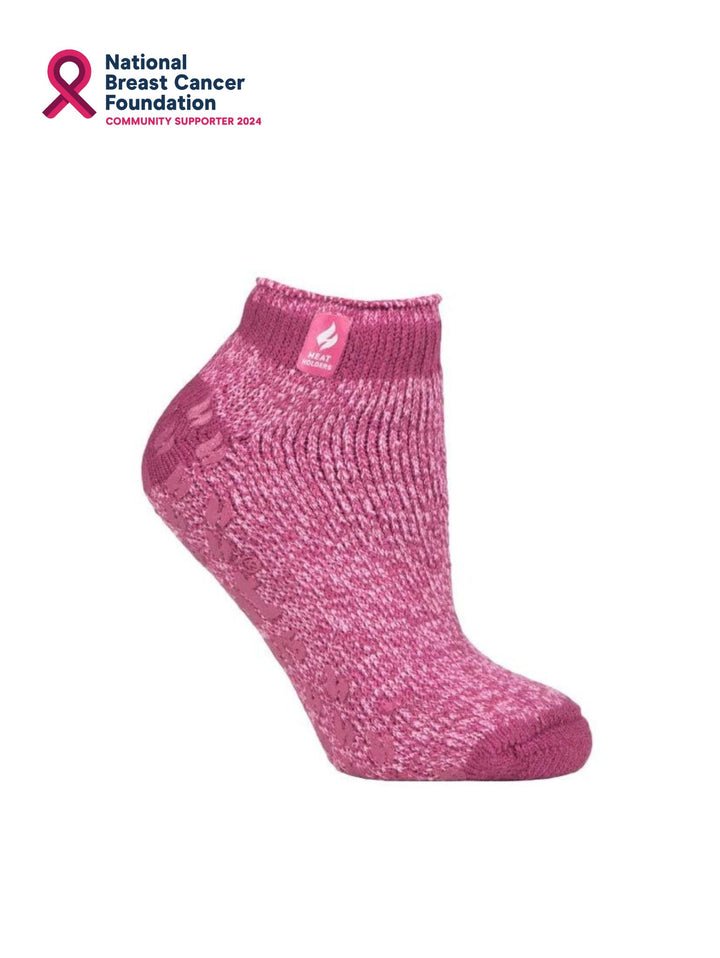 HEAT HOLDERS Thermal Ankle Slipper Socks-Womens