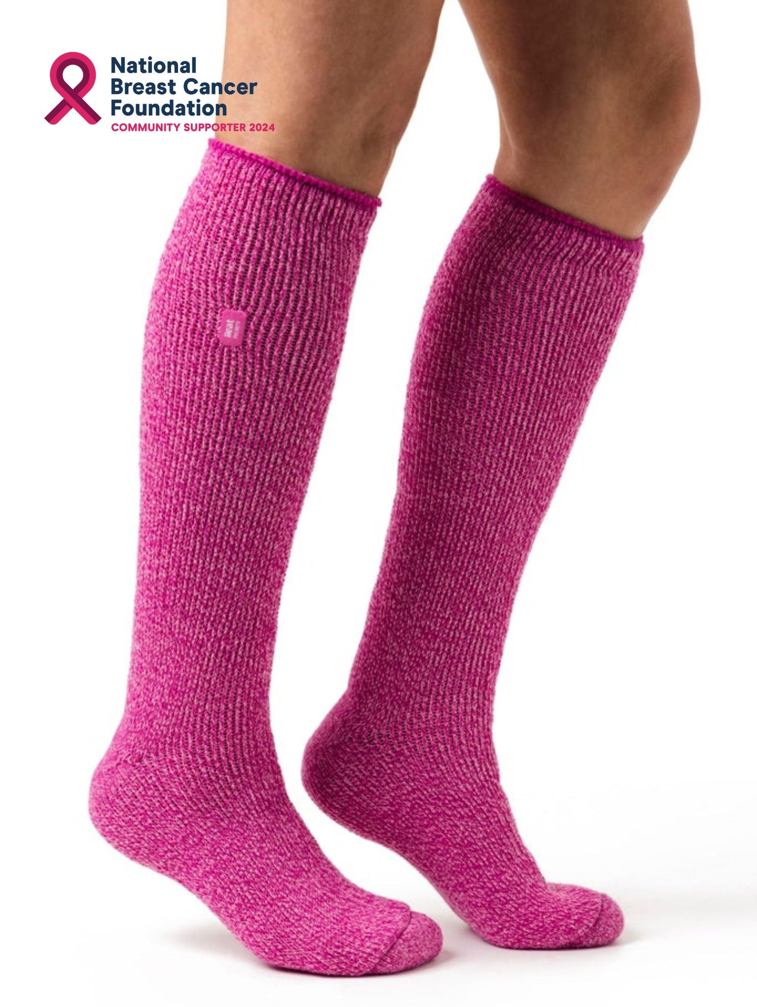 HEAT HOLDERS Merino Wool Blend Long Socks - Women's