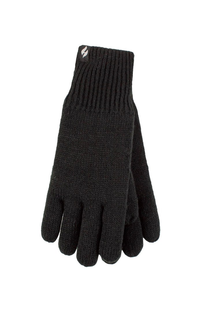 HEAT HOLDERS Avila Flat Knit Thermal Gloves - Womens