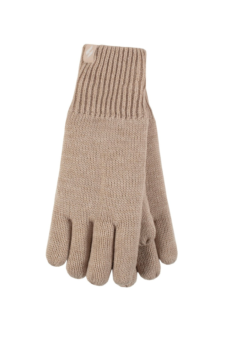 HEAT HOLDERS Avila Flat Knit Thermal Gloves - Womens