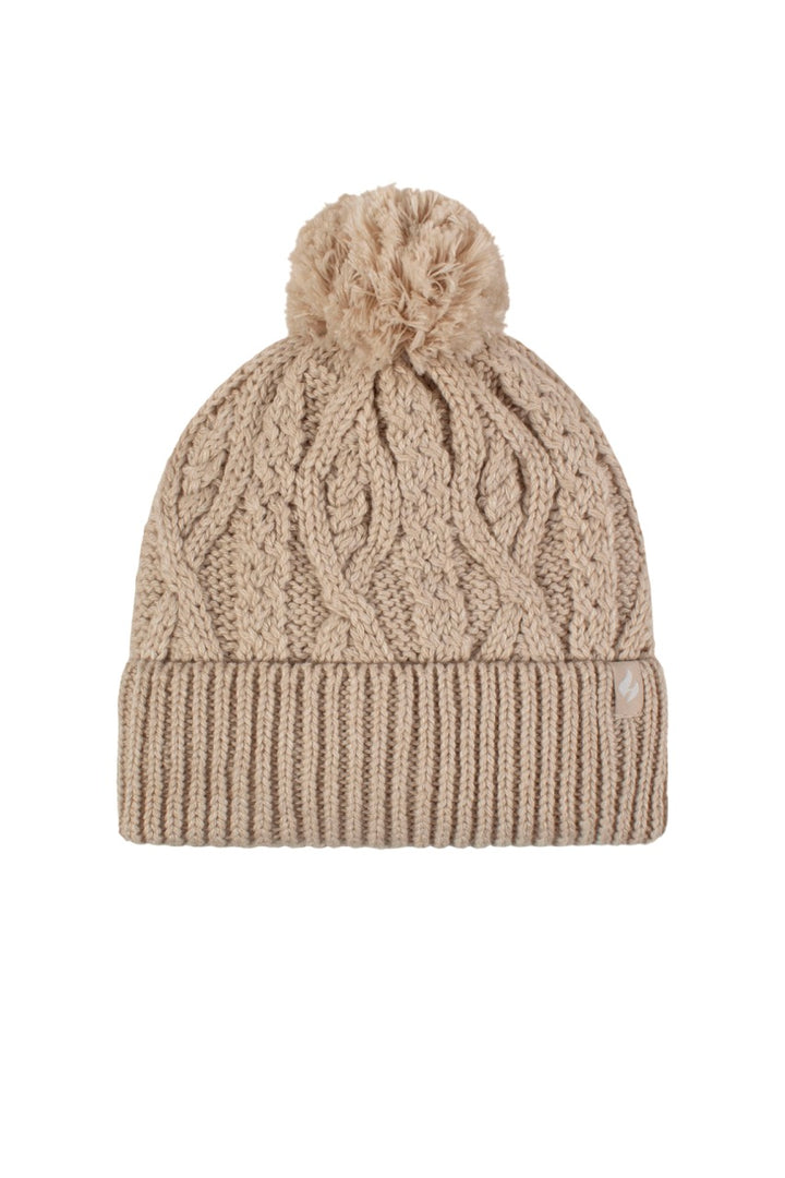 HEAT HOLDERS Ladies Salzburg Plain Thermal Turn-over Beanie