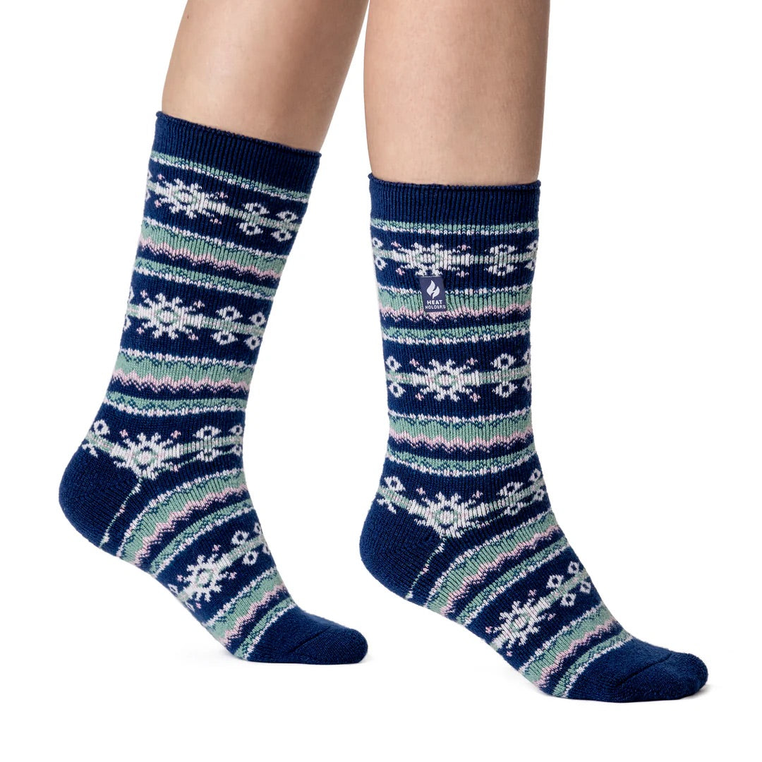 HEAT HOLDERS Lite Nordic Twist Thermal Socks - Women's