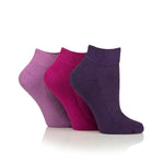 Load image into Gallery viewer, IOMI FOOTNURSE 3Pk Bamboo Diabetic Cushion Foot Trainer Socks
