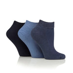 Load image into Gallery viewer, IOMI FOOTNURSE 3Pk Bamboo Diabetic Cushion Foot Trainer Socks
