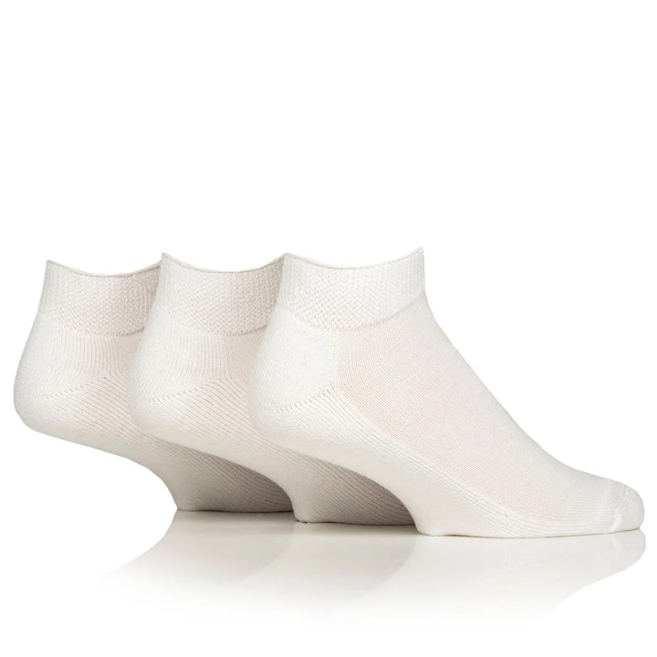 IOMI FOOTNURSE 3Pk Bamboo Diabetic Cushion Foot Trainer Socks