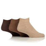 Load image into Gallery viewer, IOMI FOOTNURSE 3Pk Bamboo Diabetic Cushion Foot Trainer Socks
