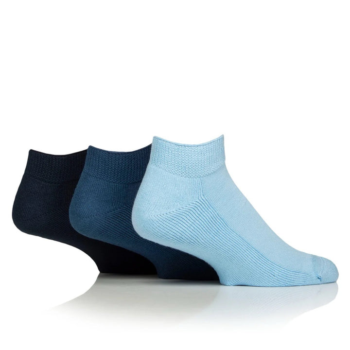 IOMI FOOTNURSE 3Pk Bamboo Diabetic Cushion Foot Trainer Socks