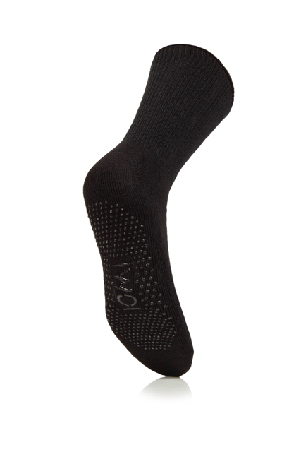 IOMI FOOTNURSE 3Pk Cushion Foot Diabetic Socks with Non-Slip Grip