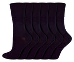 Load image into Gallery viewer, IOMI FootNurse Gentle Grip 6PK Bamboo Diabetic Socks - Women&#39;s
