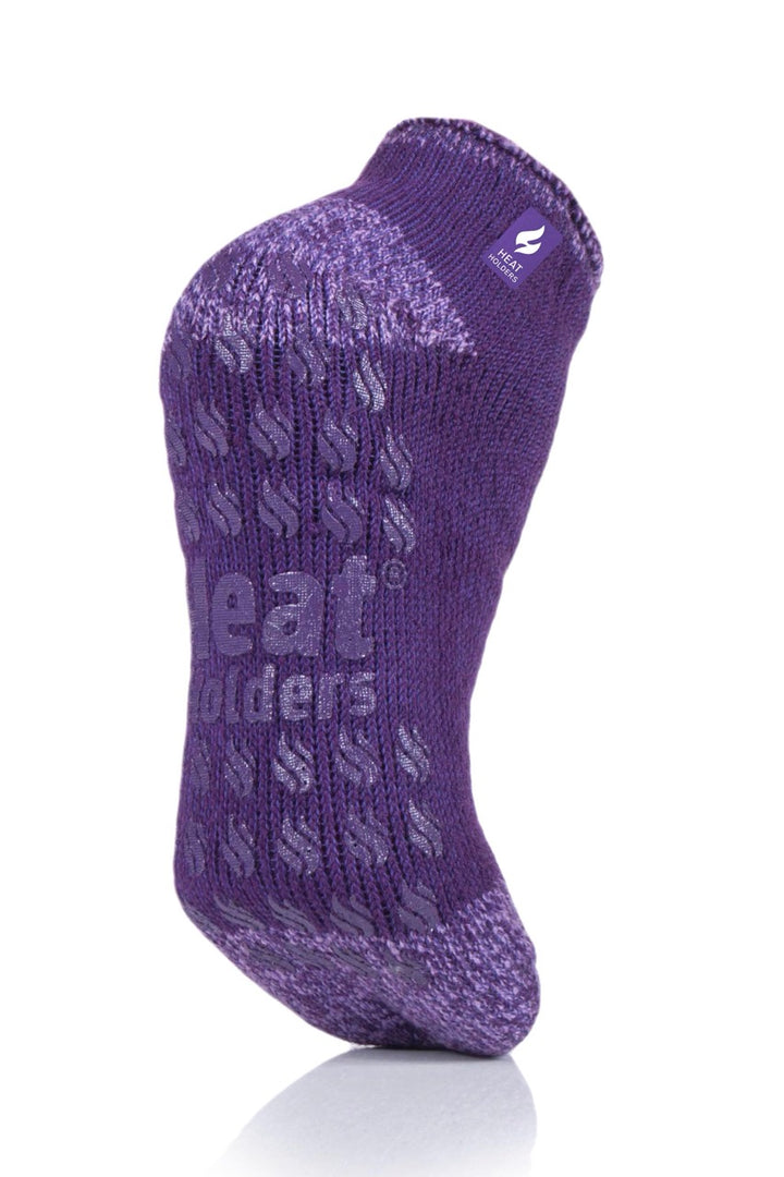 HEAT HOLDERS Thermal Ankle Slipper Socks-Womens