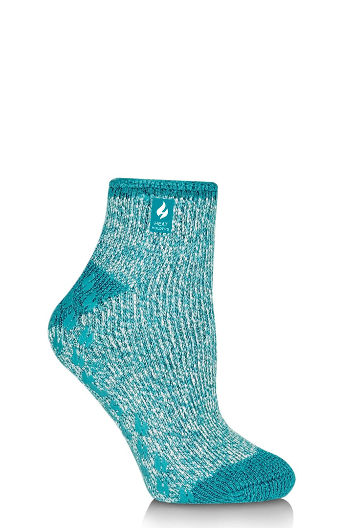 HEAT HOLDERS Thermal Ankle Slipper Socks-Womens