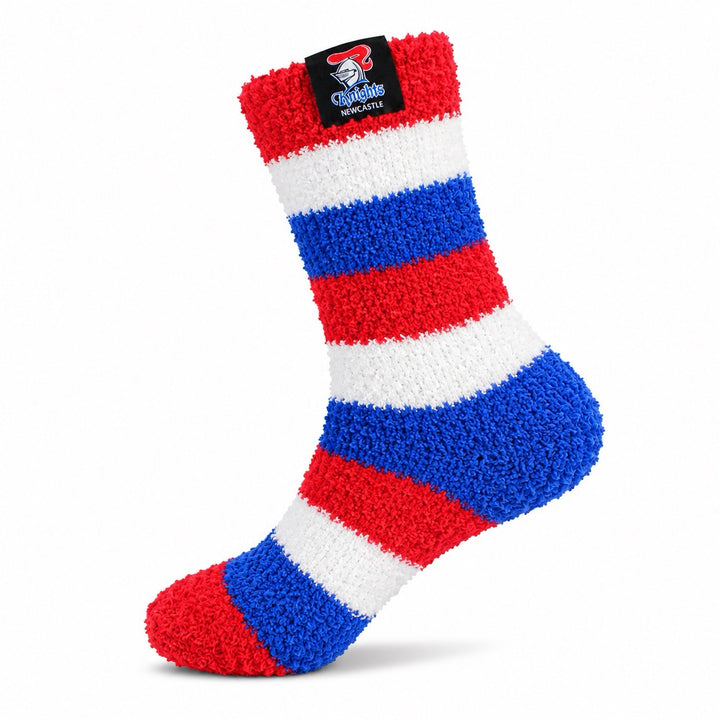 NRL Newcastle Knights 2Pk Bed Socks