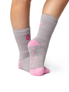 HEAT HOLDERS Licensed Care Bear Slipper Socks-Women's 4-8