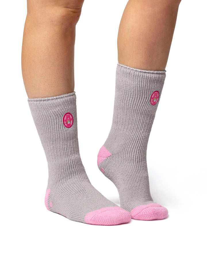 HEAT HOLDERS Licensed Care Bear Slipper Socks-Women's 4-8