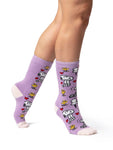 Load image into Gallery viewer, HEAT HOLDERS Lite Licensed Peanuts Character Socks-Snoopy-Womens 4-8
