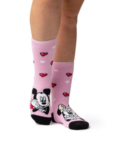 HEAT HOLDERS Lite Licensed Disney Character Socks-Minnie Mouse-Womens 4-8