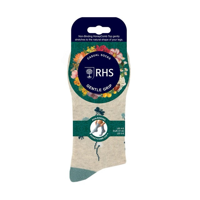 GENTLE GRIP 3Pk RHS Crew Socks - Womens