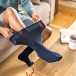 Load image into Gallery viewer, IOMI FOOTNURSE 1PK Extra Wide Oedema Socks - Unisex
