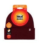 Load image into Gallery viewer, HEAT HOLDERS Unisex Maple Lite Half-Lined Flat Knit Thermal Turn-Over Beanie

