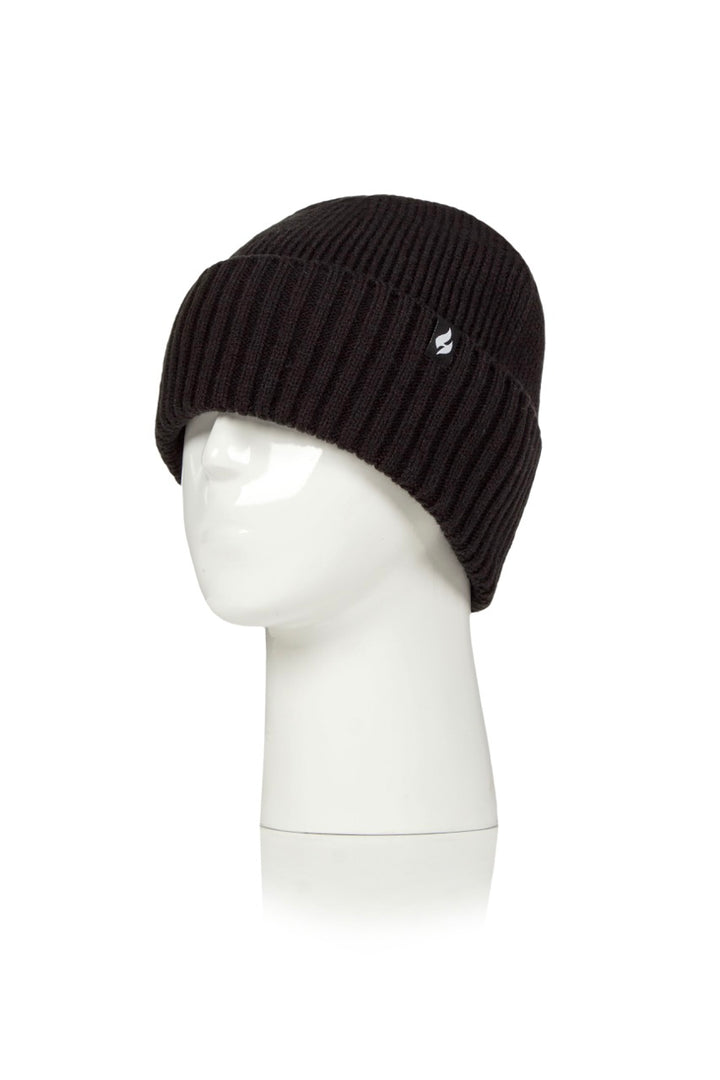 HEAT HOLDERS Unisex Ashwood Lite Half-Lined Ribbed Thermal Turn-Over Beanie