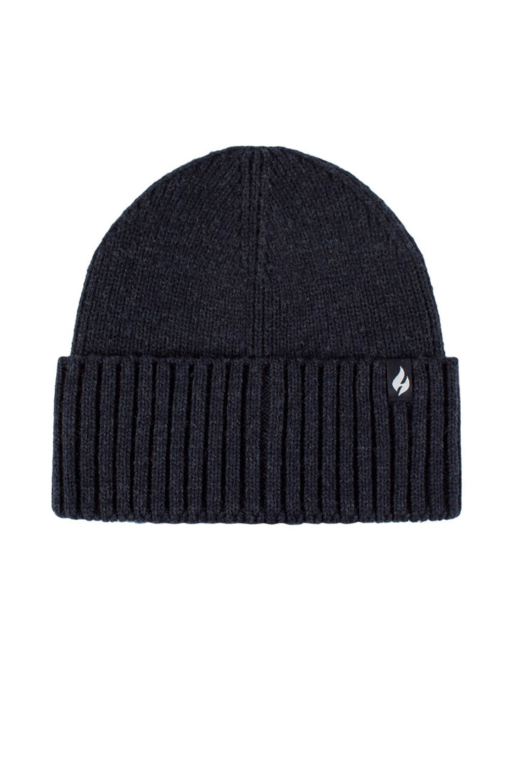 HEAT HOLDERS Unisex Ashwood Lite Half-Lined Ribbed Thermal Turn-Over Beanie