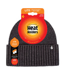 Load image into Gallery viewer, HEAT HOLDERS Unisex Ashwood Lite Half-Lined Ribbed Thermal Turn-Over Beanie
