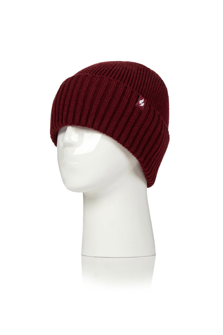 HEAT HOLDERS Unisex Ashwood Lite Half-Lined Ribbed Thermal Turn-Over Beanie