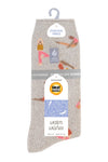 Load image into Gallery viewer, Heat Holders Warm Wishes Hobby Womens Lite Sock - NAMESTE
