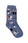 Load image into Gallery viewer, Heat Holders Warm Wishes Hobby Ladies Lite Sock - BOOK WORM
