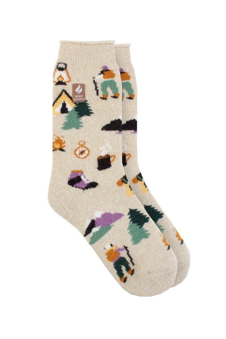 Heat Holders Warm Wishes Hobby Womens Lite Sock - WALKING