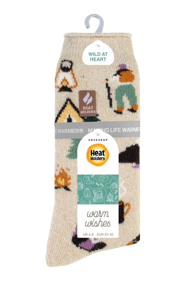 Heat Holders Warm Wishes Hobby Ladies Lite Sock - WALKING