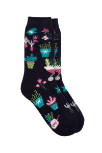 Heat Holders Warm Wishes Hobby Ladies Lite Sock - GREEN FINGERS