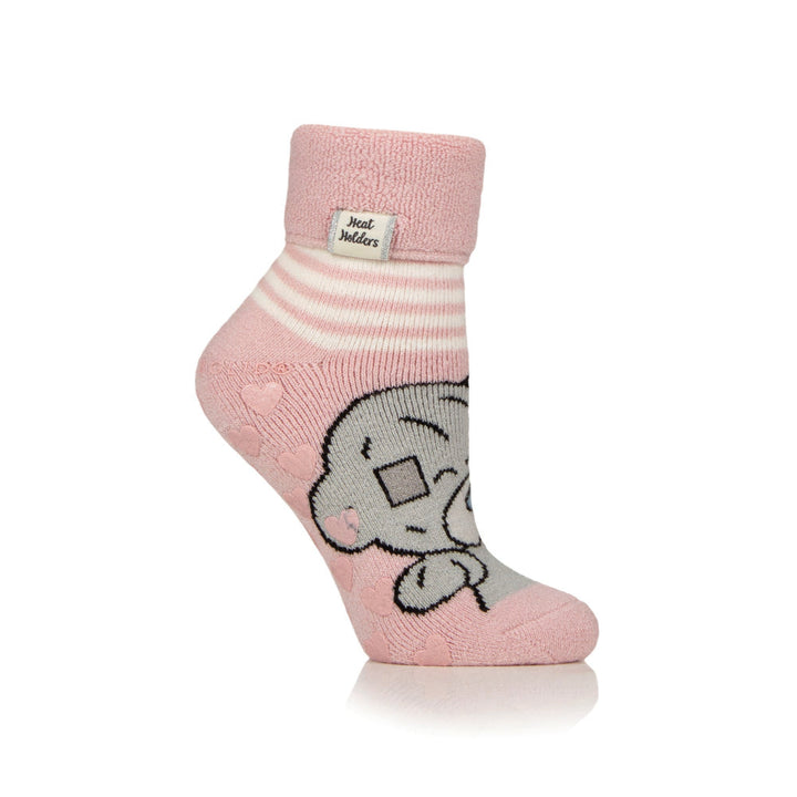 HEAT HOLDERS Thermal LITE Tatty Teddy Lounge Slipper Socks - Women's